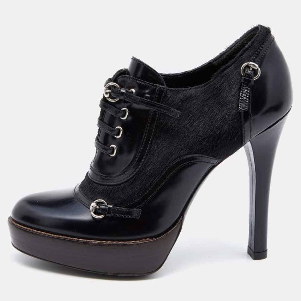 Gucci Black Platform Heels